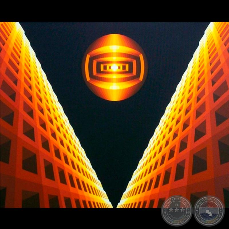 CAMPOS MÁGNETICOS WALALA 862304, 2004 - Acrílico de ENRIQUE CAREAGA