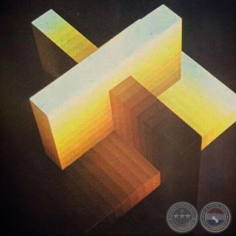 ESTRUCTURA MANIPULABLE TAJC 79203, 1979 - Acrílico de ENRIQUEE CAREAGA