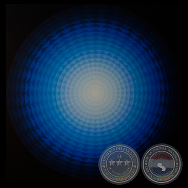 MOUVEMENT CIRCULAIRE IZTK 1, 2006 - Acrílico de ENRIQUE CAREAGA