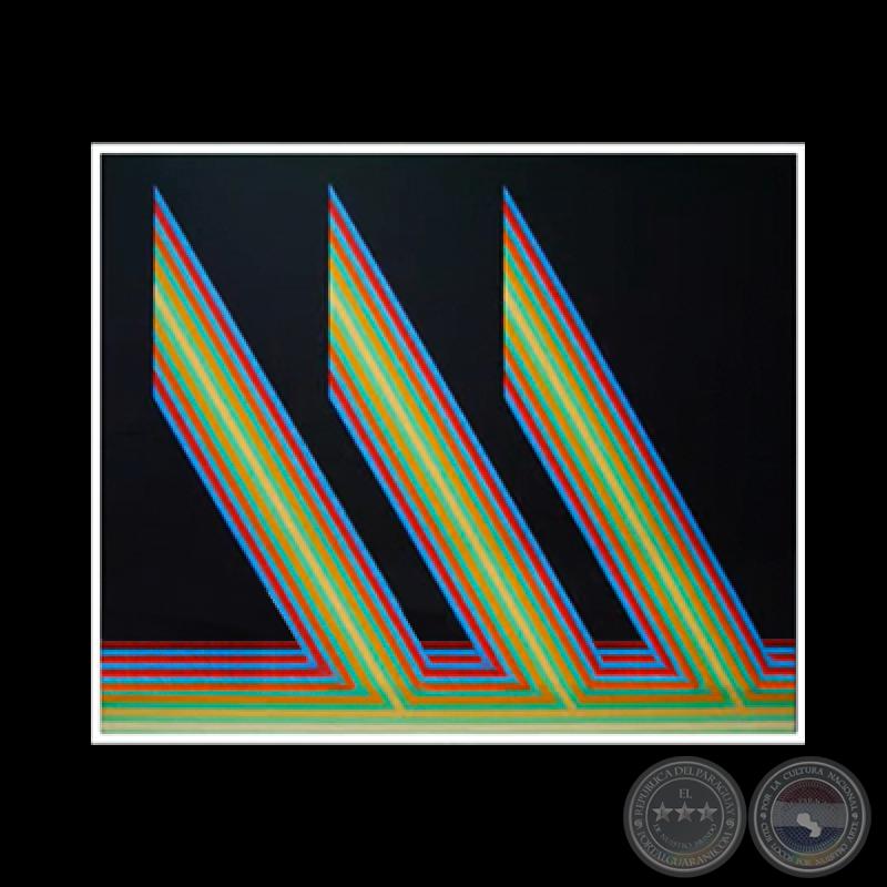 TRANSFORMACIÓN ESPACIO - TEMPORAL UCLA 20 - Acrílico de ENRIQUE CAREAGA