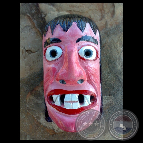 MASCARA DE RAÍZ DE TIMBÓ - Obra de José Escobar