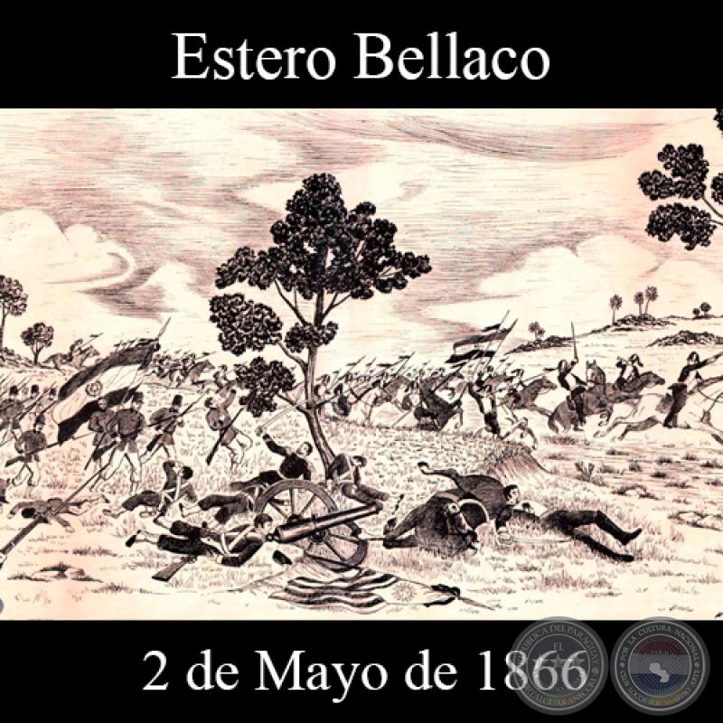 ESTERO BELLACO - 2 DE MAYO DE 1866 - Dibujo de WALTER BONIFAZI