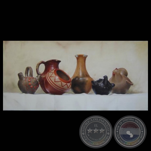 BARROS PARAGUAYOS, 2009 - Óleo de EUGENIA ORTIGOZA