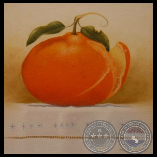 MANDARINAS - Óleo de EUGENIA ORTIGOZA