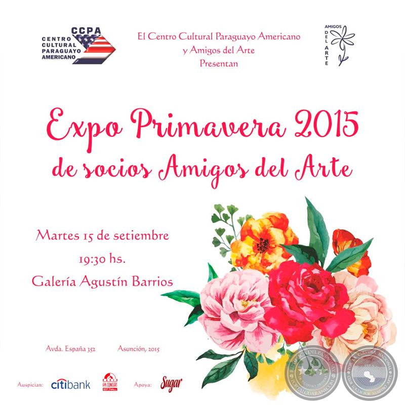 EXPO PRIMAVERA AMIGOS DEL ARTE - CCPA 2015 - Obras de BEATRIZ COLOMBO