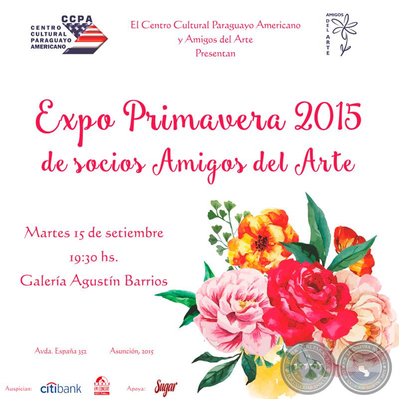EXPO PRIMAVERA AMIGOS DEL ARTE - CCPA 2015 - Obras de MARTÍN VALLEJOS CUEVAS