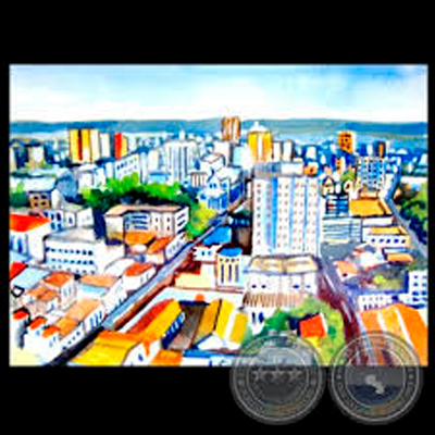ASUNCIÓN, 2011 - Acuarelas de FABIANA FRUTOS FLORES