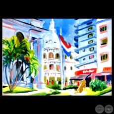 ASUNCIÓN, 2011 - Acuarelas de FABIANA FRUTOS FLORES