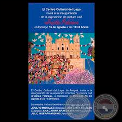 FIESTAS PATRIAS, 2015 - JENARO MORALES - ADELAIDA COLMÁN - ANA CARINA ARANDA - JULIO INSFRÁN ANDINO