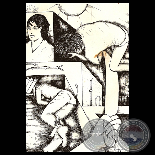 UNA RECREACIÓN DOLOROSA DE JOELITO - Ilustración de Joel Filártiga