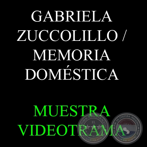 MEMORIA DOMÉSTICA, 2004 - GABRIELA ZUCCOLILLO