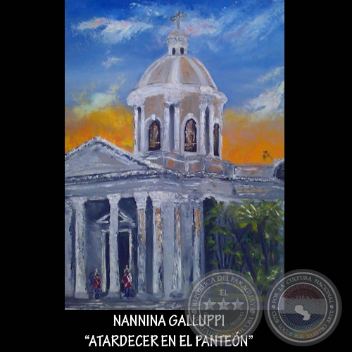 ATARDECER EN EL PANTEÓN, 2009 - Óleo de NANNINA GALLUPPI
