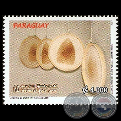 CINCUENTENARIO DEL INSTITUTO DE BELLAS ARTES, 2007 - HUGO PISTILLI Y ENGELBERTO GIMÉNEZ LEGAL 