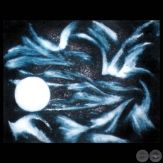 SIN TÍTULO, 2009 - Mezzotinta de GLADYS LEÓN DE LOZANO