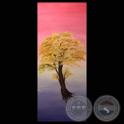 SUEÑO DE AGOSTO (Óleo de GLORIA MIRANDA DE PISTILLI)