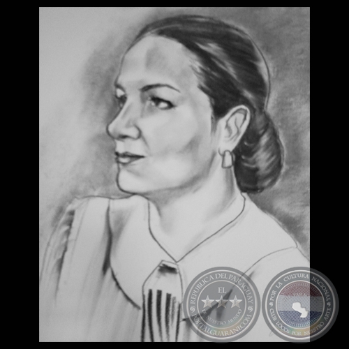 RETRATO DE GLORIA MUÑOZ - Obra de FEDERICO CABALLERO