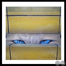 OJOS DE GATO, 1964 - Obra de FERNANDO GRILLÓN