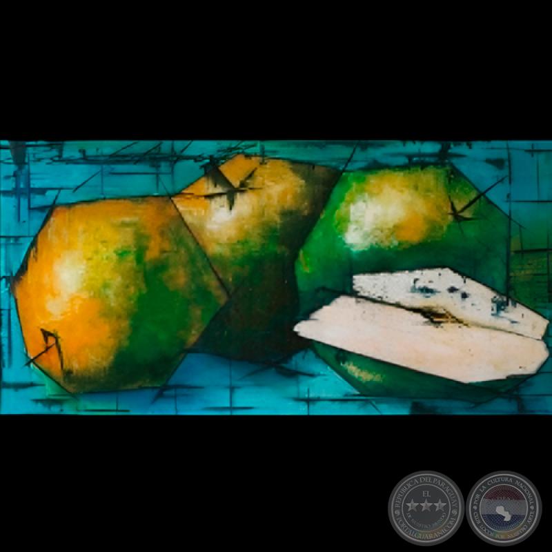FRUTAS, 2012 - Óleos de GRISELDA ROSSI SCHUBERT