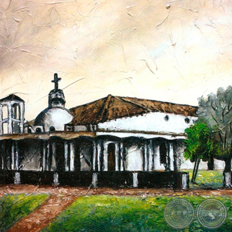 IGLESIA DE SAN JUAN NEPONUCENO - Óleo de GRISELDA ROSSI SCHUBERT
