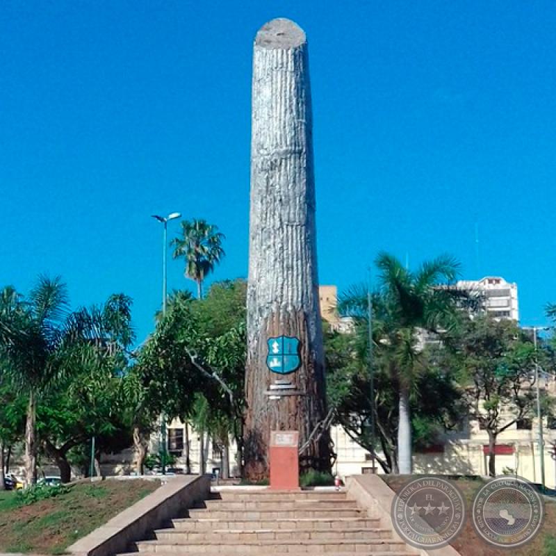 HOMENAJE A LA CIUDAD DE ASUNCIÓN, 2008 - Escultura pública de HERMANN GUGGIARI