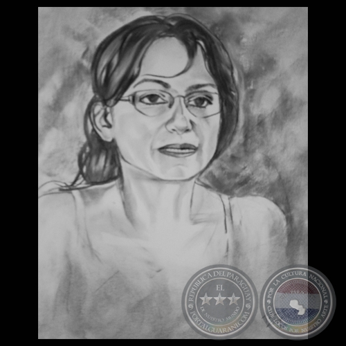 RETRATO DE GUILLERMINA KANONNIKOFF - Obra de FEDERICO CABALLERO 