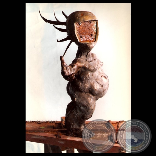 ESCULTURA DE LOS AÑOS 90 - Obra de GUSTAVO BECKELMANN
