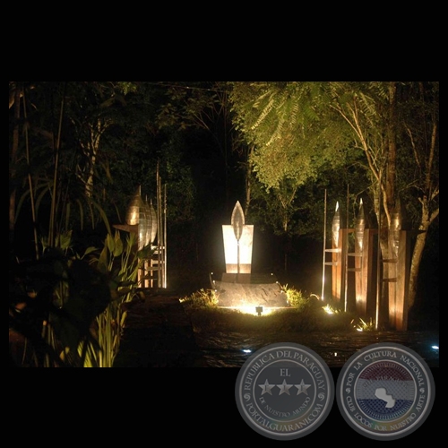 MONUMENTO EN HONOR AL MARISCAL LÓPEZ Y SU HIJO PANCHITO LÓPEZ, 2011 - Escultura de GUSTAVO BECKELMANN