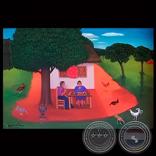 HACIENDO CIGARROS, 2009 - Obra de ADELAIDA COLMÁN