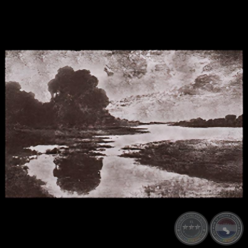 RÍO PARAGUAY - Óleo de HÉCTOR DA PONTE