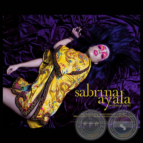 SABRINA AYALA - Dirección Creativa, Artistica y Retoque Digital: HUGO CATALDO