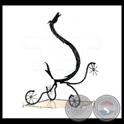 ESCULTURA DE HIERRO - Obra de HUGO PISTILLI