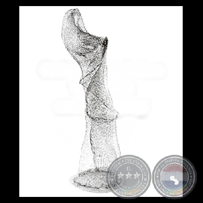 ESCULTURA DE HIERRO - Obra de HUGO PISTILLI