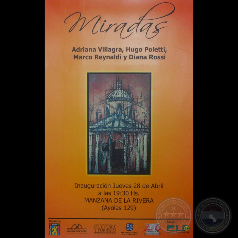 MIRADAS – EXPOSICIÓN, 2011 - ESCULTURAS DE HUGO POLETTI