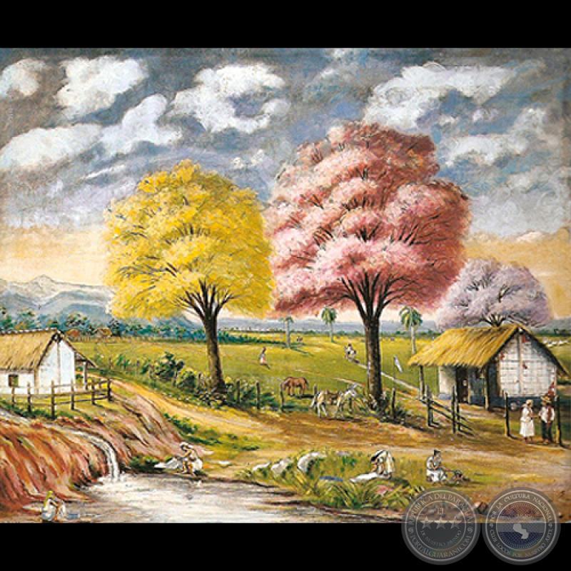 PAISAJE, 1952 - Óleo de IGNACIO NÚÑEZ SOLER