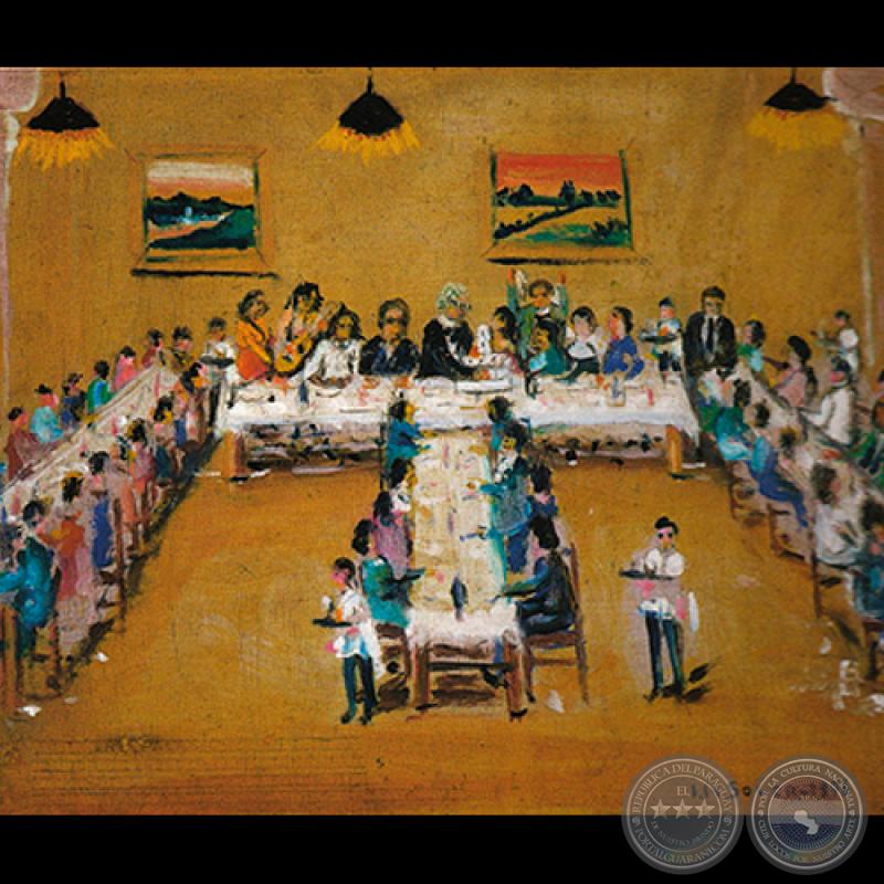 CUMPLEAÑOS DE DON IGNACIO NÚÑEZ SOLER, 1976 - Obra de IGNACIO NÚÑEZ SOLER