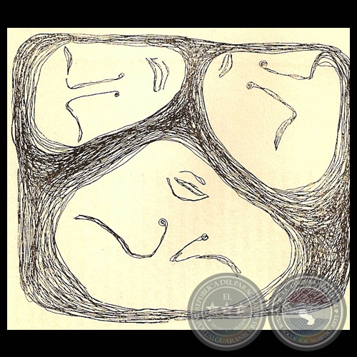 INVENCIÓN DE LA MUERTE, 1965 (Poesía de JOSEFINA PLÁ) - Dibujos de OLGA BLINDER