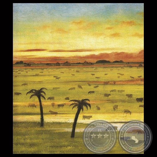 INVERNADA DEL EJÉRCITO ORIENTAL, 1866 - Óleo sobre tela de CANDIDO LÓPEZ