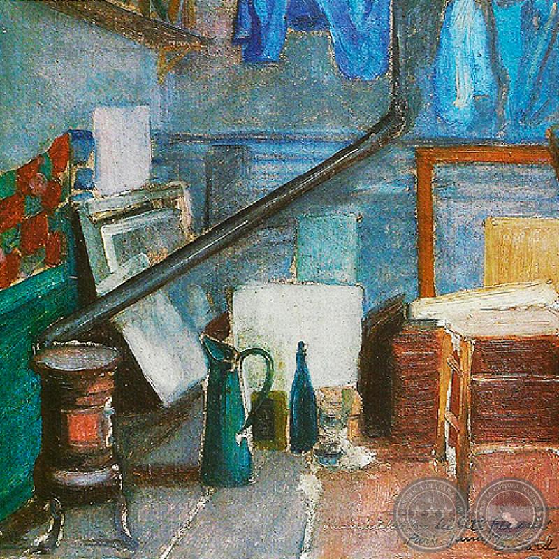 LA CITE FLEURIE / INTERIOR DE UNA CASA, 1926 - Obra de JAIME BESTARD 