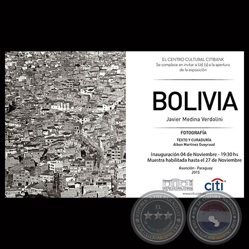 BOLIVIA, 2015 - Fotografías de JAVIER MEDINA VERDOLINI