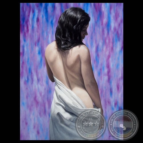 DE ESPALDA PARADA, 2011 - Obra de JORGE LUIS CARDOZO DE LAMAR