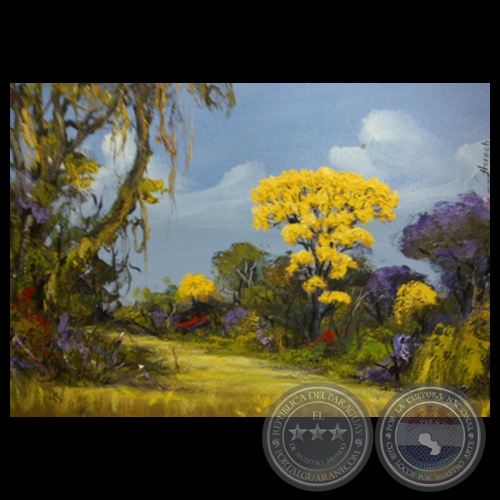 PAISAJE PARAGUAYO - Óleo de JORGE VON HOROCH