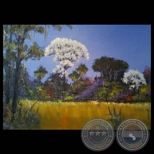 PAISAJE PARAGUAYO - Óleo de JORGE VON HOROCH