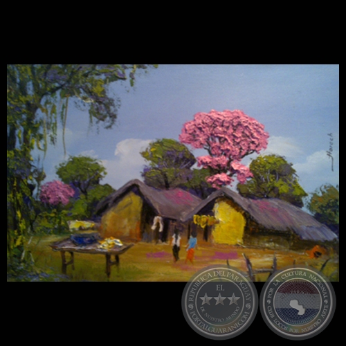 PAISAJE PARAGUAYO - Óleo de JORGE VON HOROCH