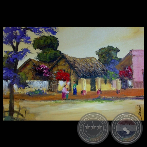 PAISAJE PARAGUAYO - Óleo de JORGE VON HOROCH