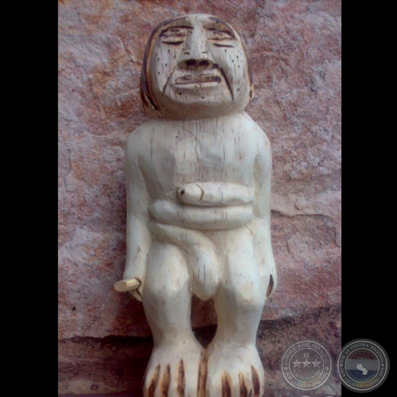 CURUPI - ESCULTURA POPULAR PARAGUAYA - Obra de José Escobar