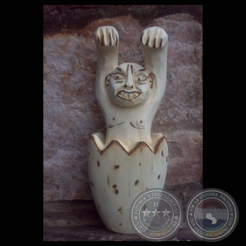 PAYE - ESCULTURA POPULAR PARAGUAYA - Obra de José Escobar