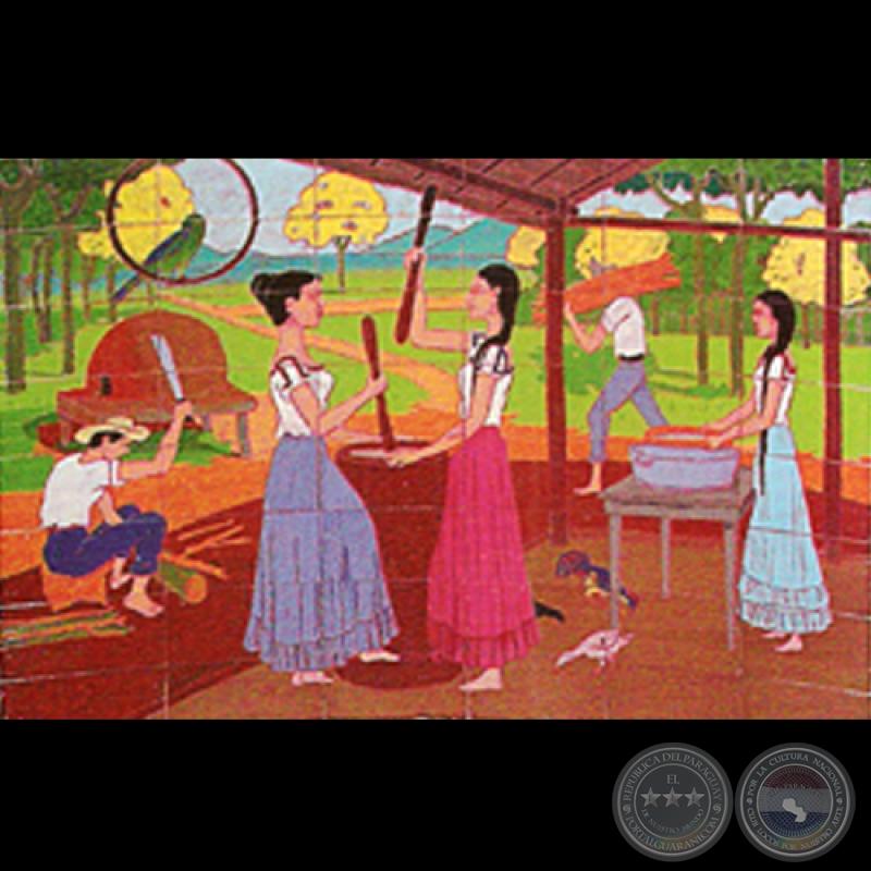 LABORES CAMPESINAS, 1971 - Obra de JOSÉ LATERZA PARODI