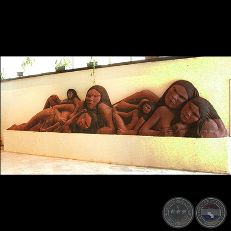 MUJERES ABORÍGENES, 1975 - Obra de JOSÉ LATERZA PARODI