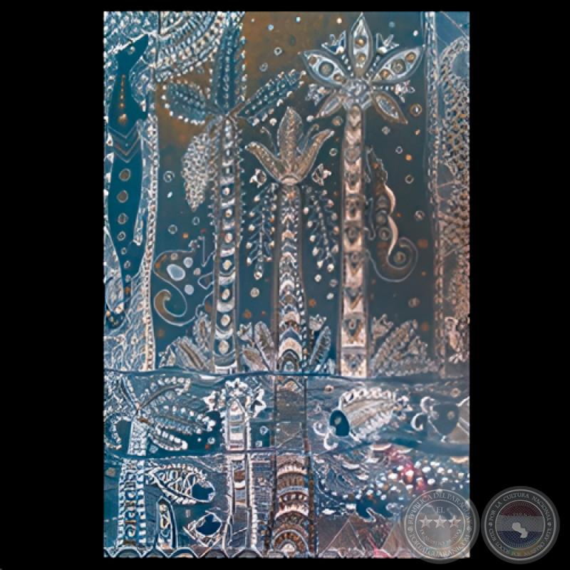 MOTIVOS PAYAGUA - Xilografía de JOSEFINA PLÁ