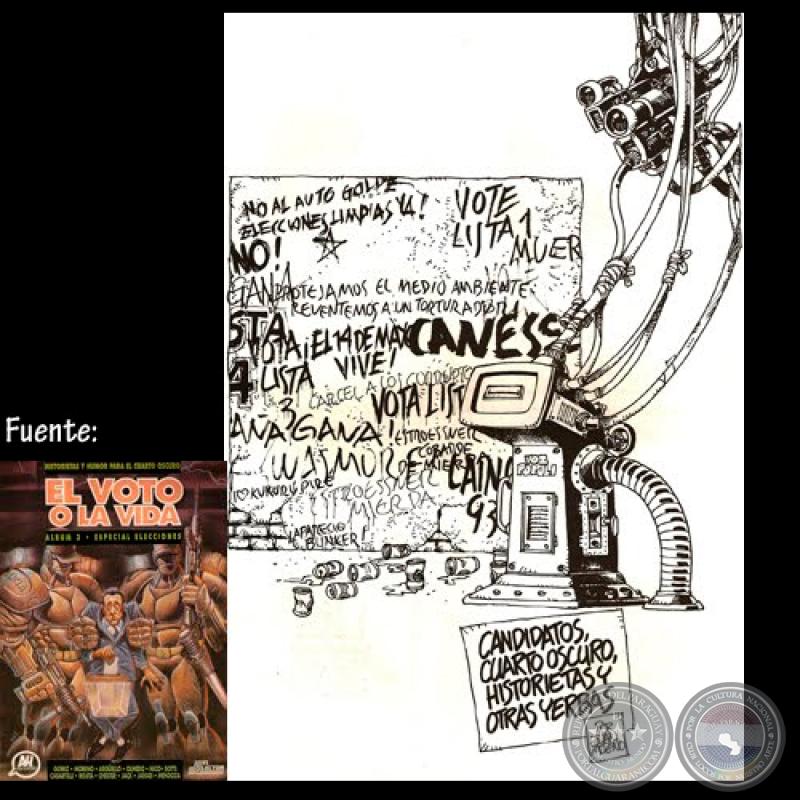 CANDIDATOS, CUARTOS OSCURO, HISTORIETAS Y OTRAS YERBAS - Por JUAN MORENO